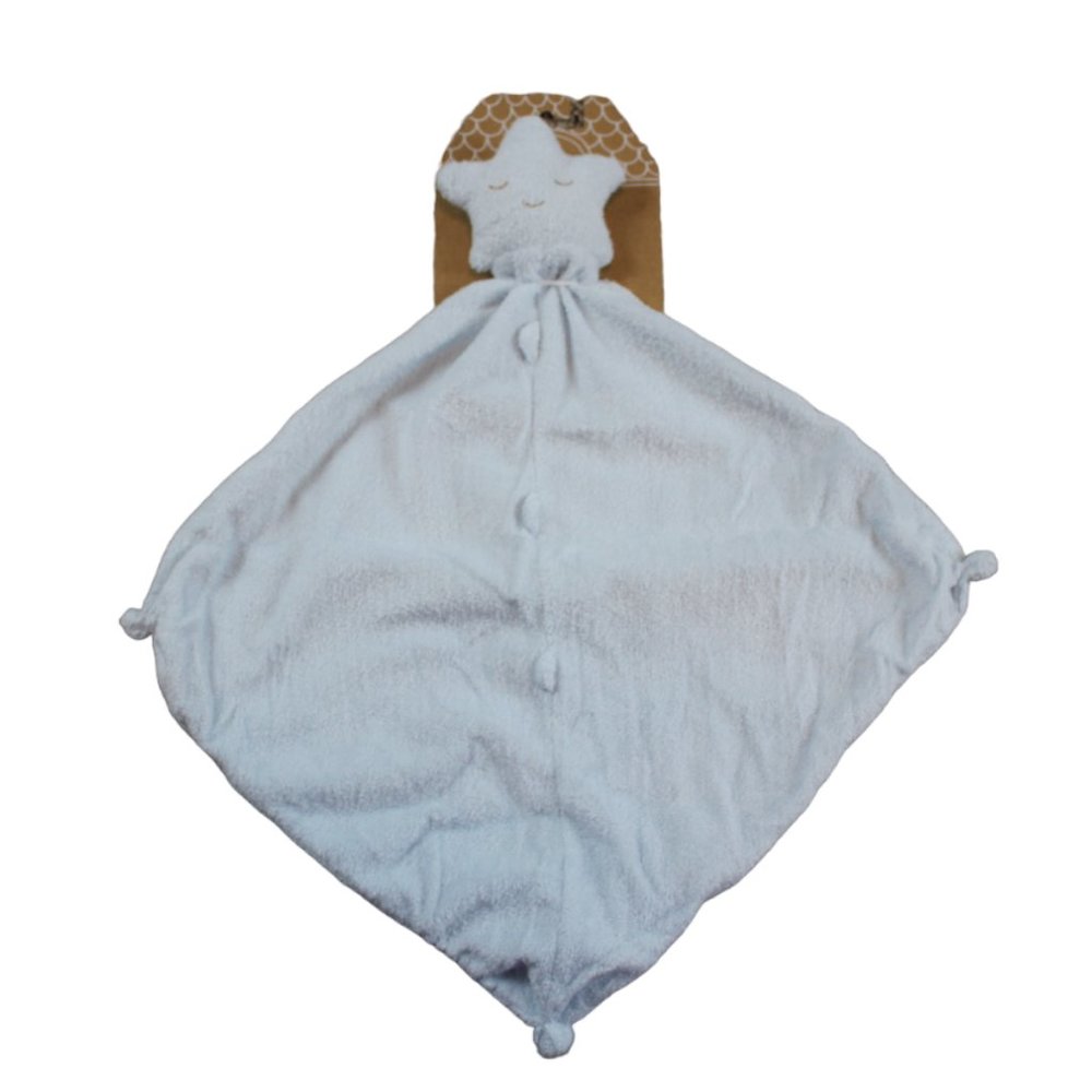 Angel Dear Star Blue Security Blanket Lovey Cuddle Baby Infant Boys Soft NWT